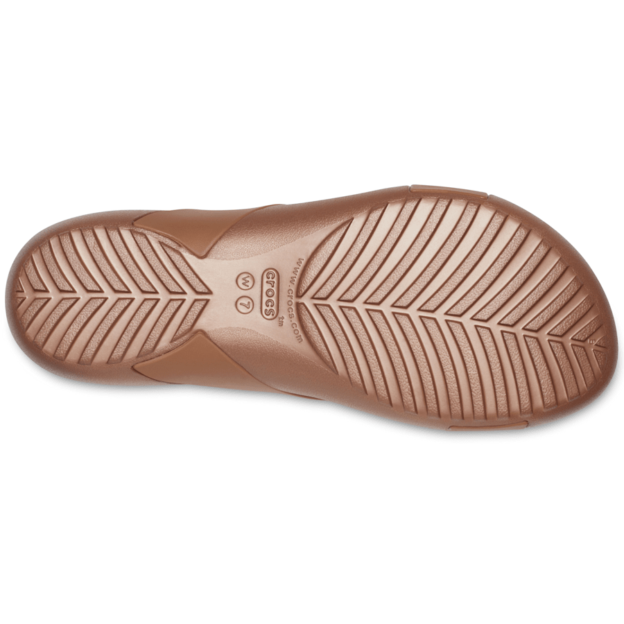 Colour Women's Crocs Serena Cross-Band Slide - Bottom - Crocs