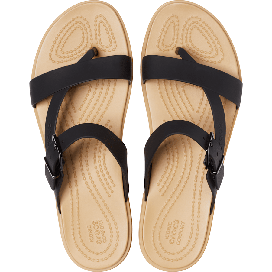 Color Women's Crocs Tulum Toe Post Sandal - Top - Crocs
