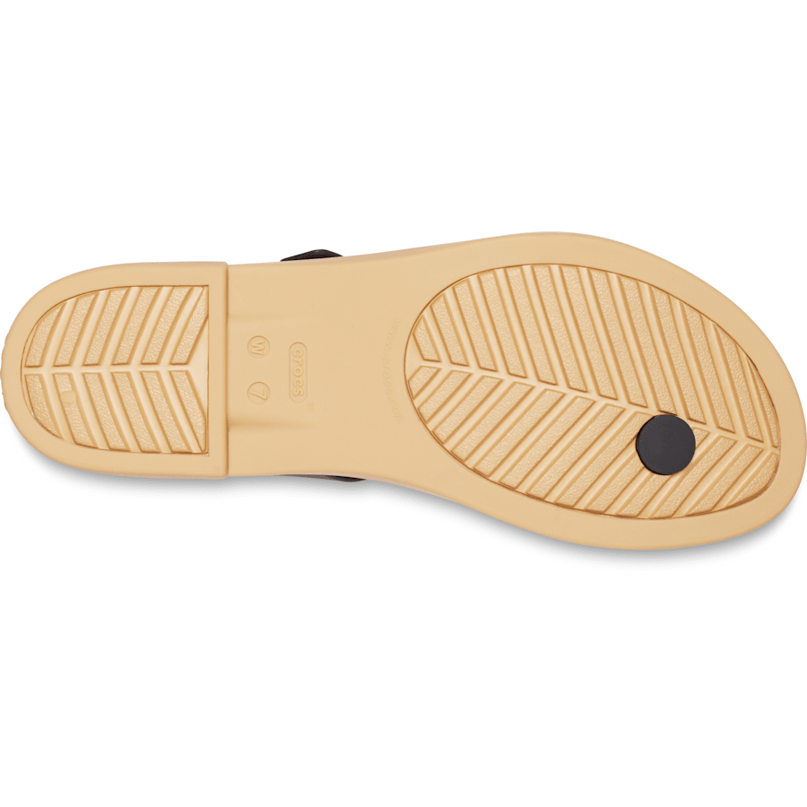 Color Women's Crocs Tulum Toe Post Sandal - Bottom - Crocs