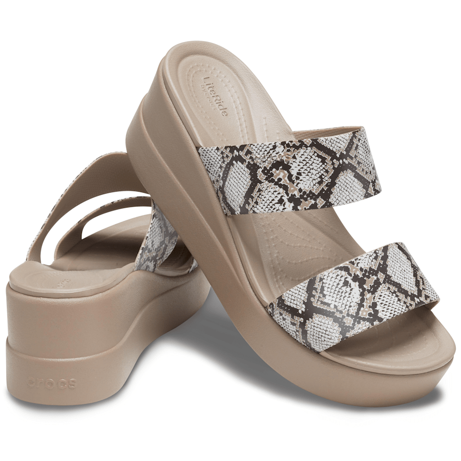 Color Women’s Crocs Brooklyn Mid Wedge - Pair - Crocs