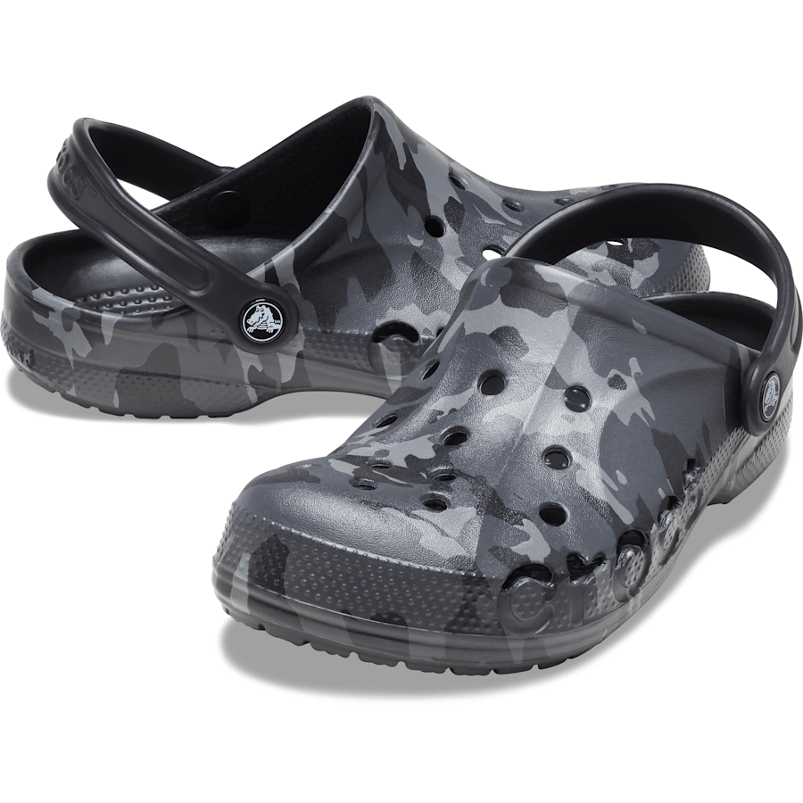 Black/Camo Baya Seasonal Printed Clog - Pair - Crocs