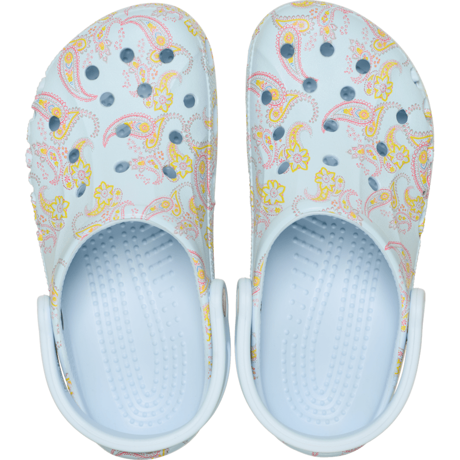 Mineral Blue/Cassis Baya Seasonal Printed Clog - Top - Crocs