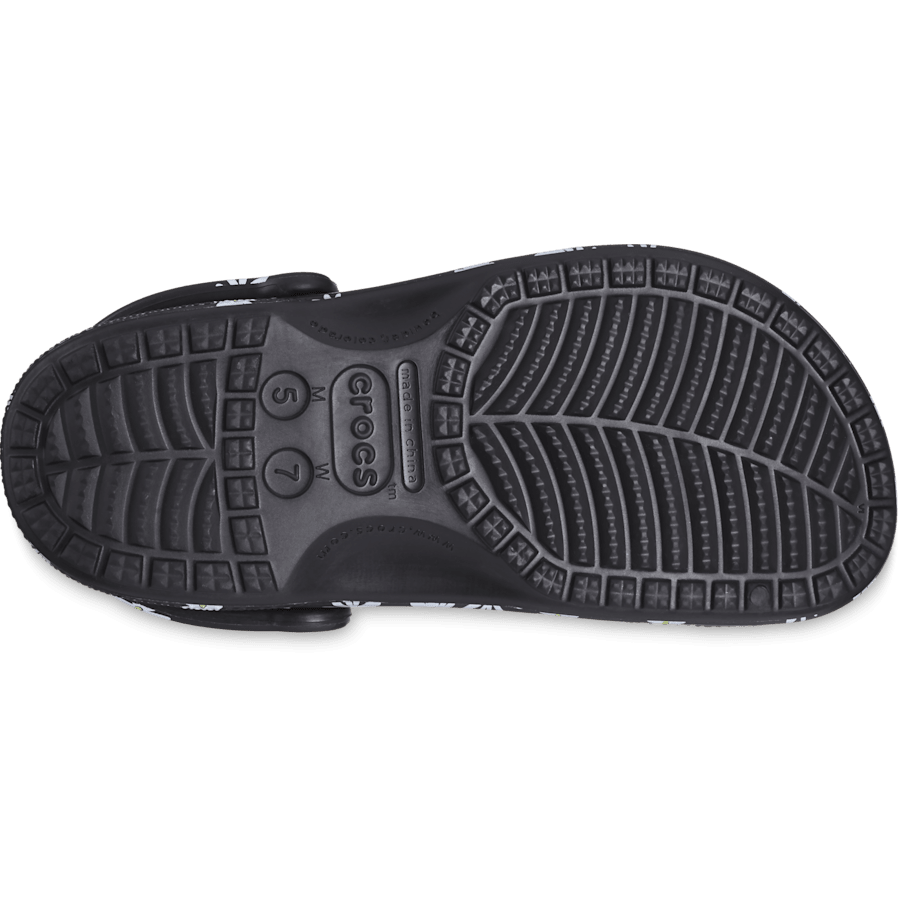 Farbe Baya Seasonal Printed Clog - Ansicht von unten - Crocs