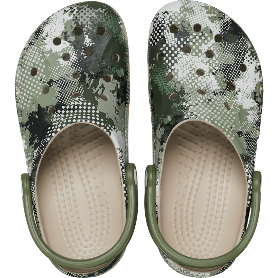 Cobblestone Baya Seasonal Printed Clog - Top - Crocs