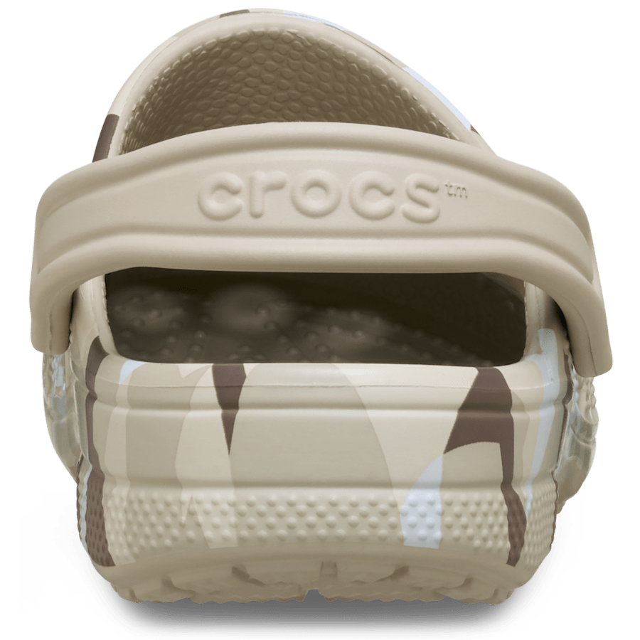 Cobblestone/White Baya Seasonal Printed Clog - Takaisin - Crocs