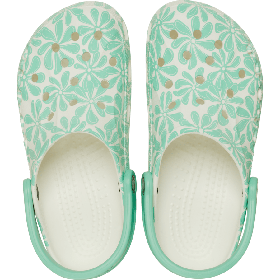 Pistachio Baya Seasonal Printed Clog - Top - Crocs