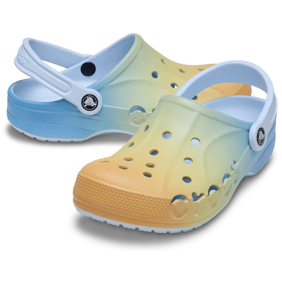 Mineral Blue Baya Seasonal Printed Clog - Pair - Crocs