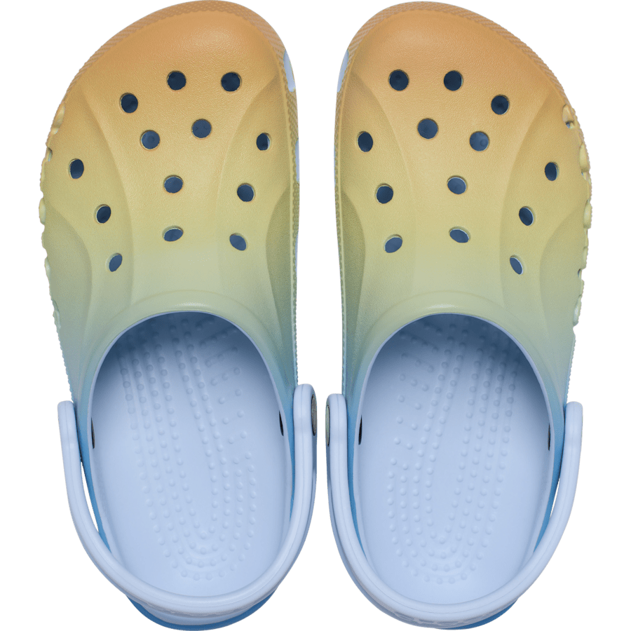 Mineral Blue Baya Seasonal Printed Clog - Top - Crocs