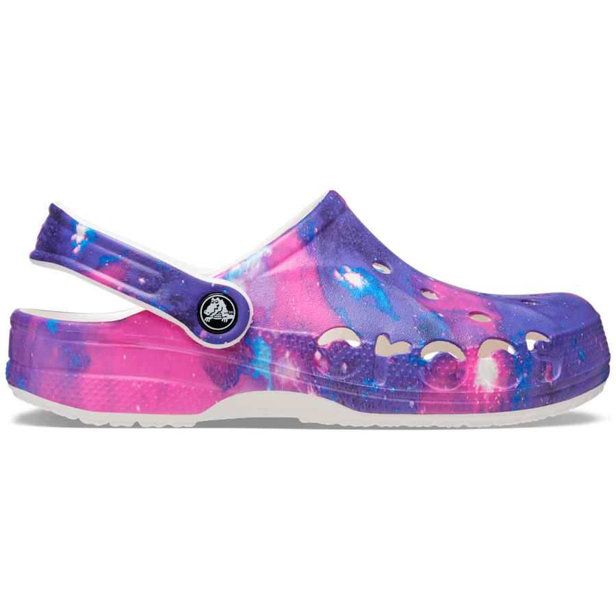 White / Multi Baya Seasonal Printed Clog - Side - Crocs