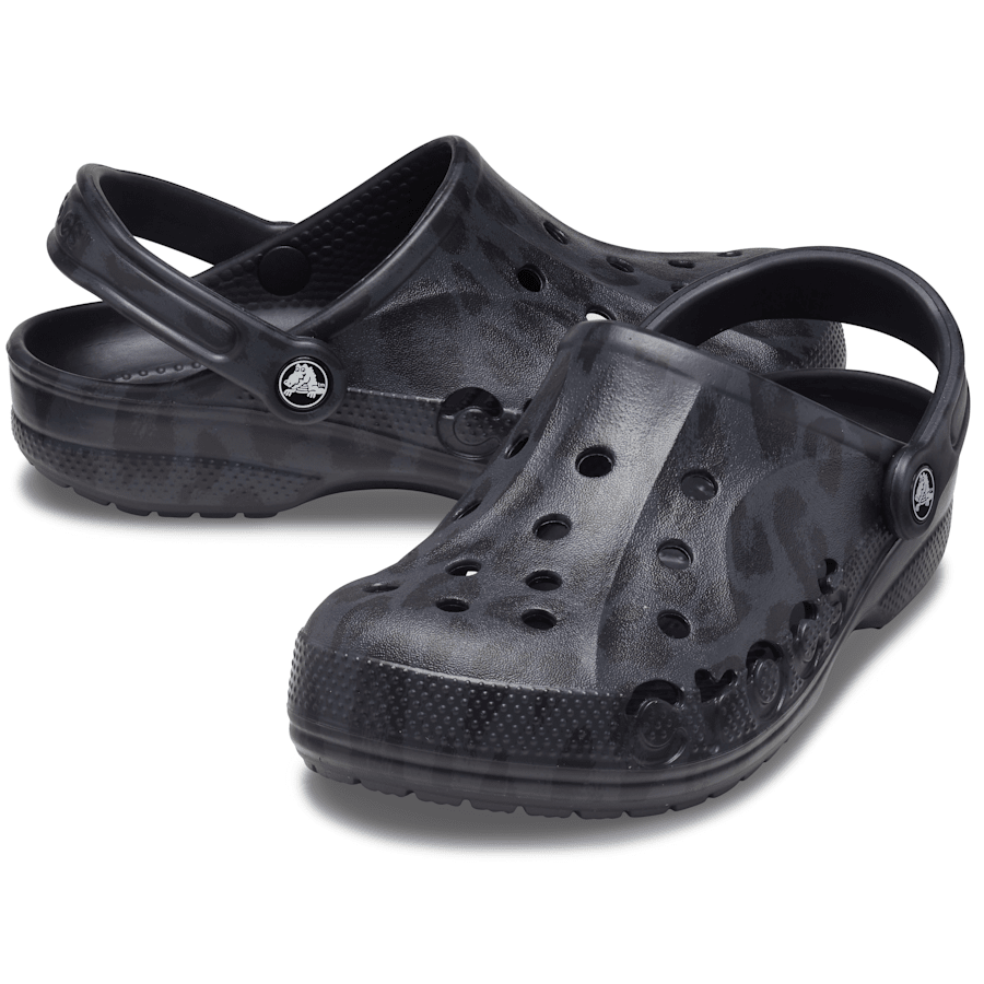 Leopard / Black Baya Seasonal Printed Clog - Pair - Crocs