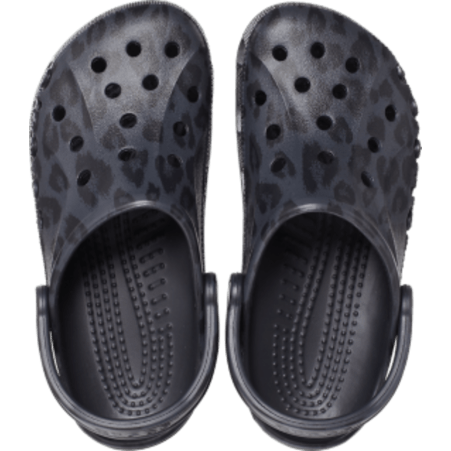 Leopard / Black Baya Seasonal Printed Clog - Top - Crocs