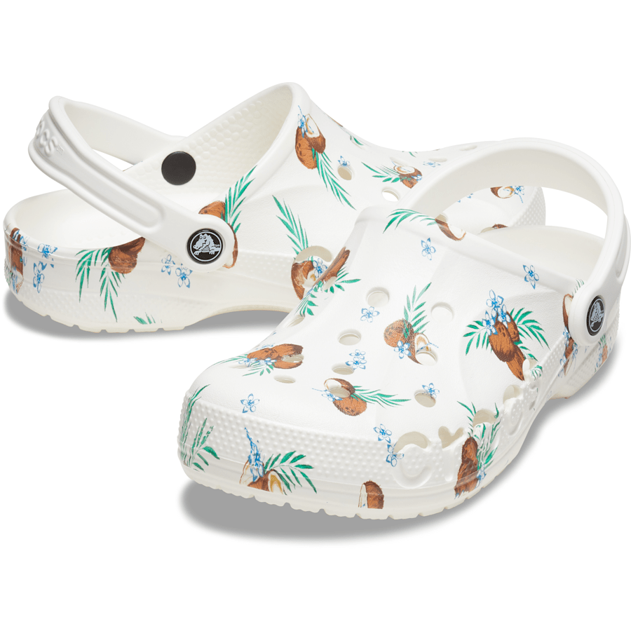 Coconut Print Baya Seasonal Printed Clog - Pair - Crocs