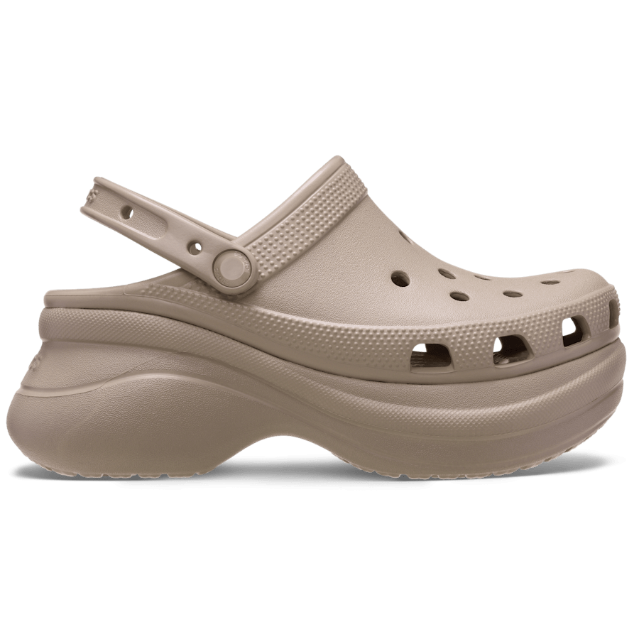 Taupe Bae Clog - Side - Crocs