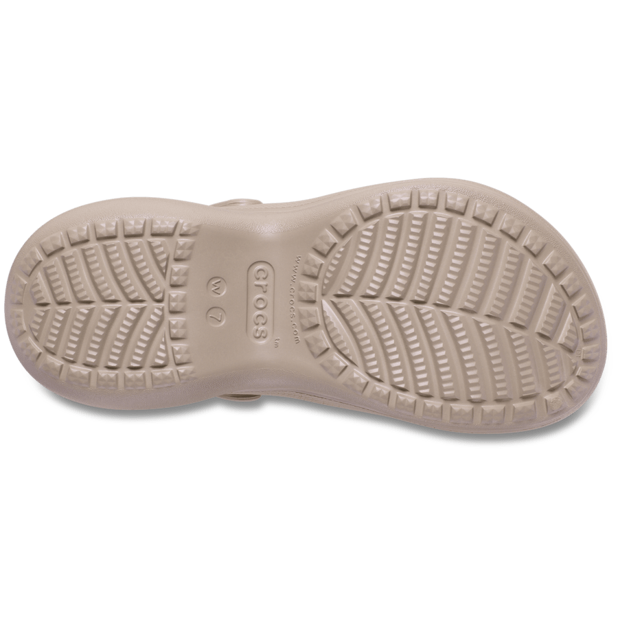 Taupe Bae Clog - Bottom - Crocs