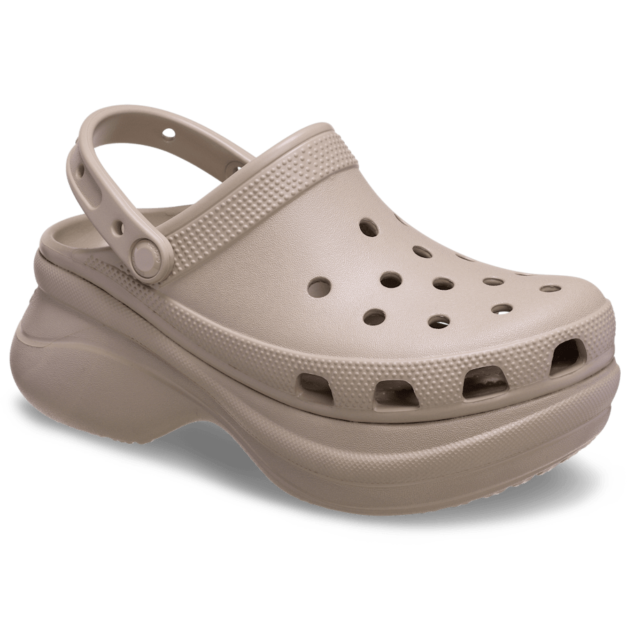 Taupe Bae Clog - Angle - Crocs