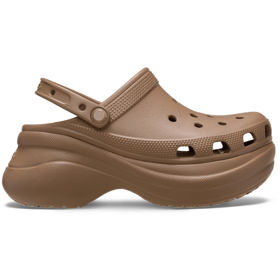 Milk Chocolate Bae Clog - Side - Crocs