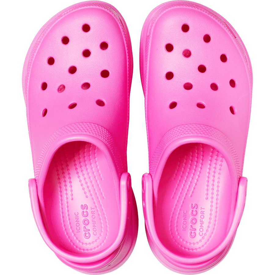Electric Pink Bae Clog - Top - Crocs