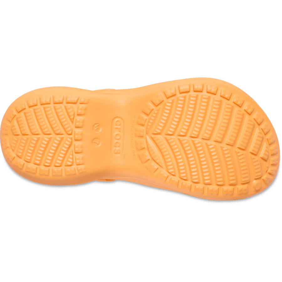 Orangesicle Bae Clog - Bottom - Crocs