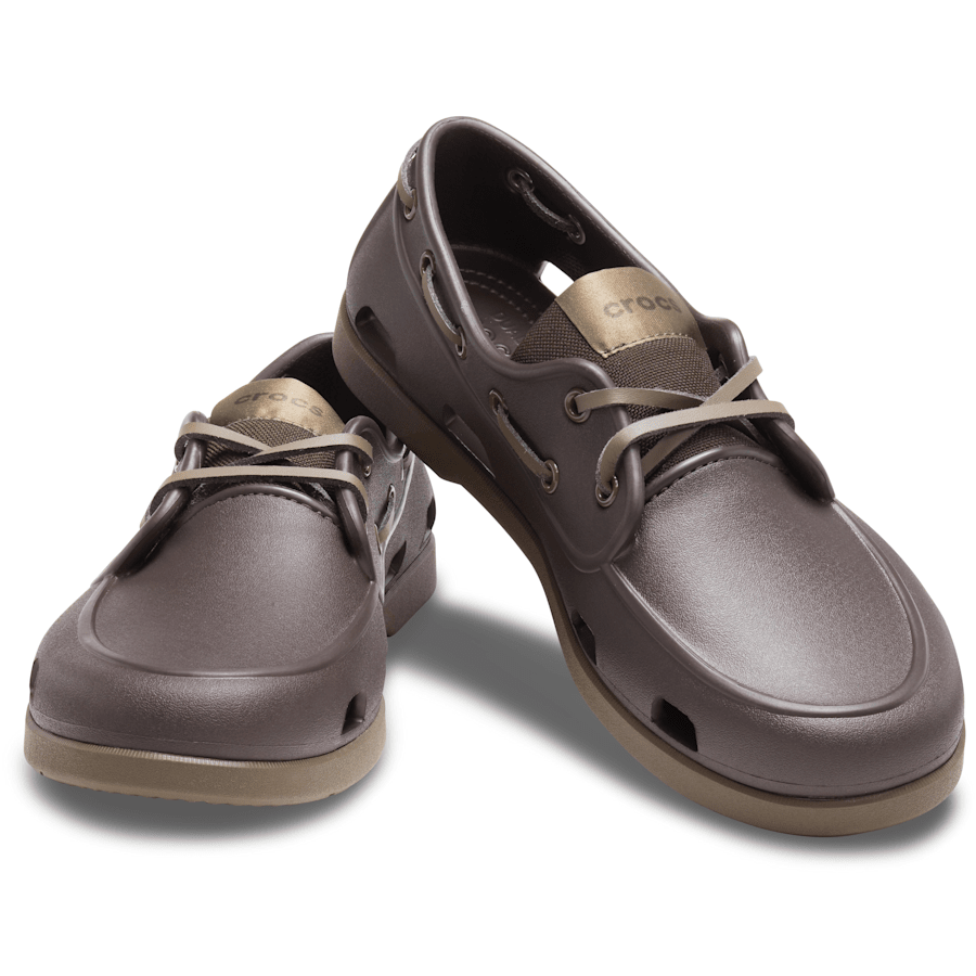 Espresso / Walnut Men's Classic Boat Shoe - Pair - Crocs