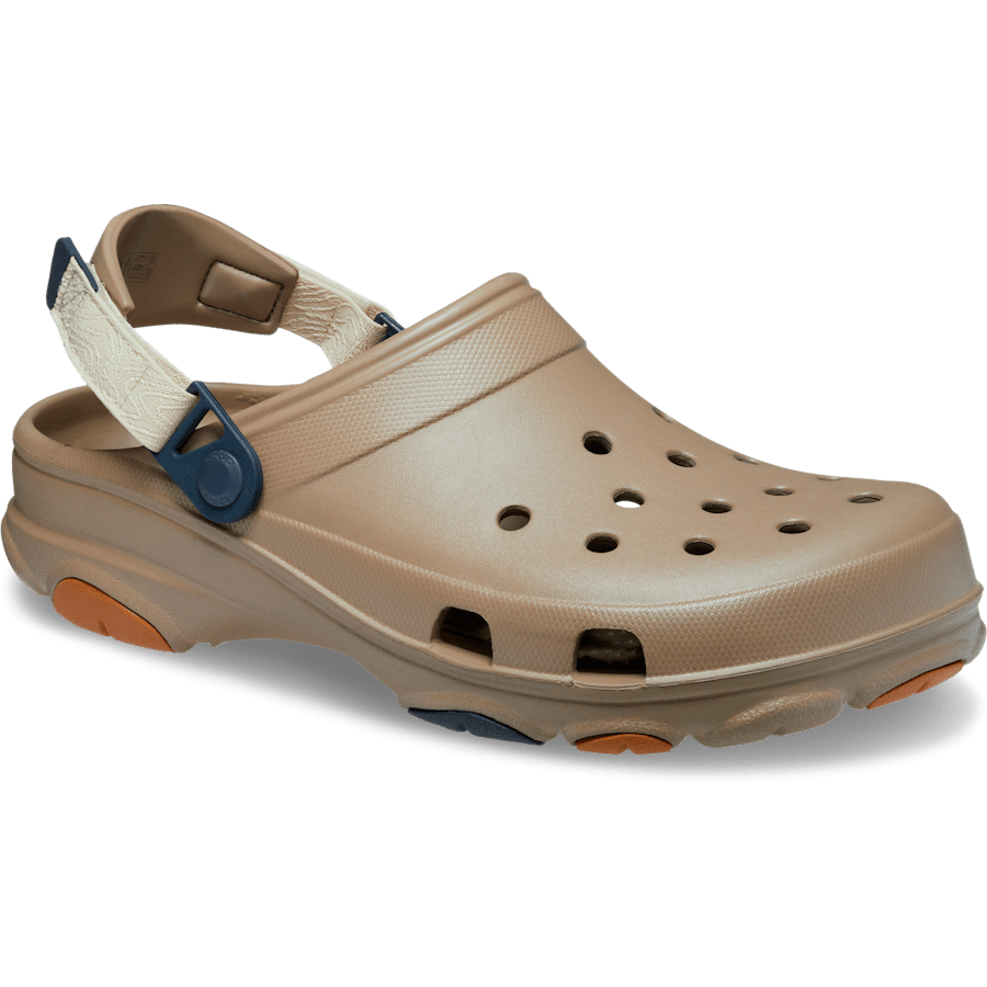 Khaki / Multi All-Terrain Clog - Angle - Crocs