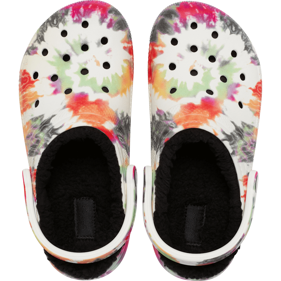 Colour Classic Lined Tie-Dye Clog - Top - Crocs