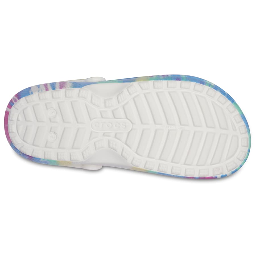 Colour Classic Lined Tie-Dye Clog - Bottom - Crocs