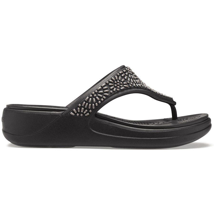 Women's Crocs Monterey Diamante Wedge Flip