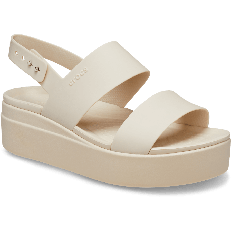 Sandstone Brooklyn Low Wedge - Angle - Crocs