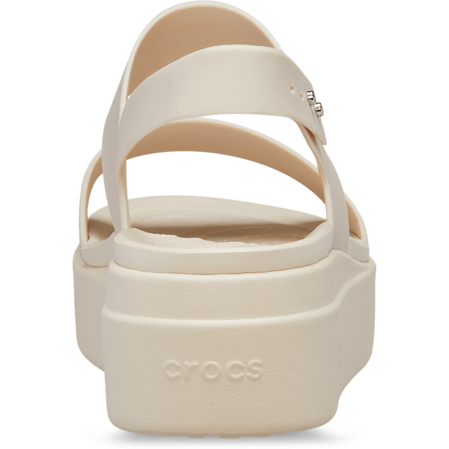 Sandstone Brooklyn Low Wedge - Back - Crocs