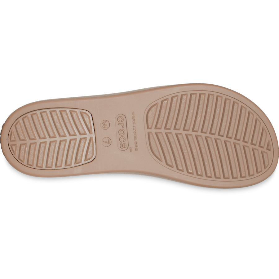 Mocha/Mushroom Brooklyn Low Wedge - Bottom - Crocs