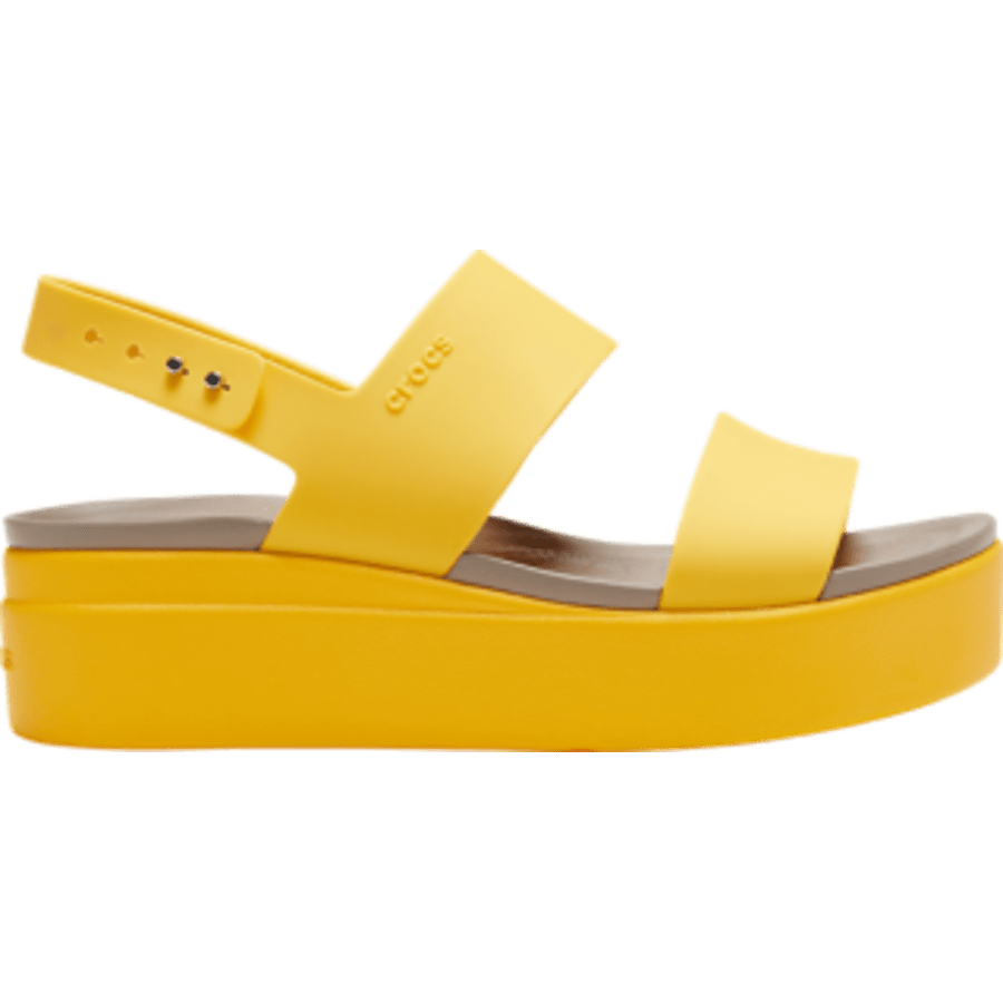 Colour Brooklyn Low Wedge Sandal - Side - Crocs