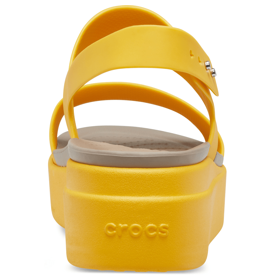 Colour Brooklyn Low Wedge Sandal - Back - Crocs