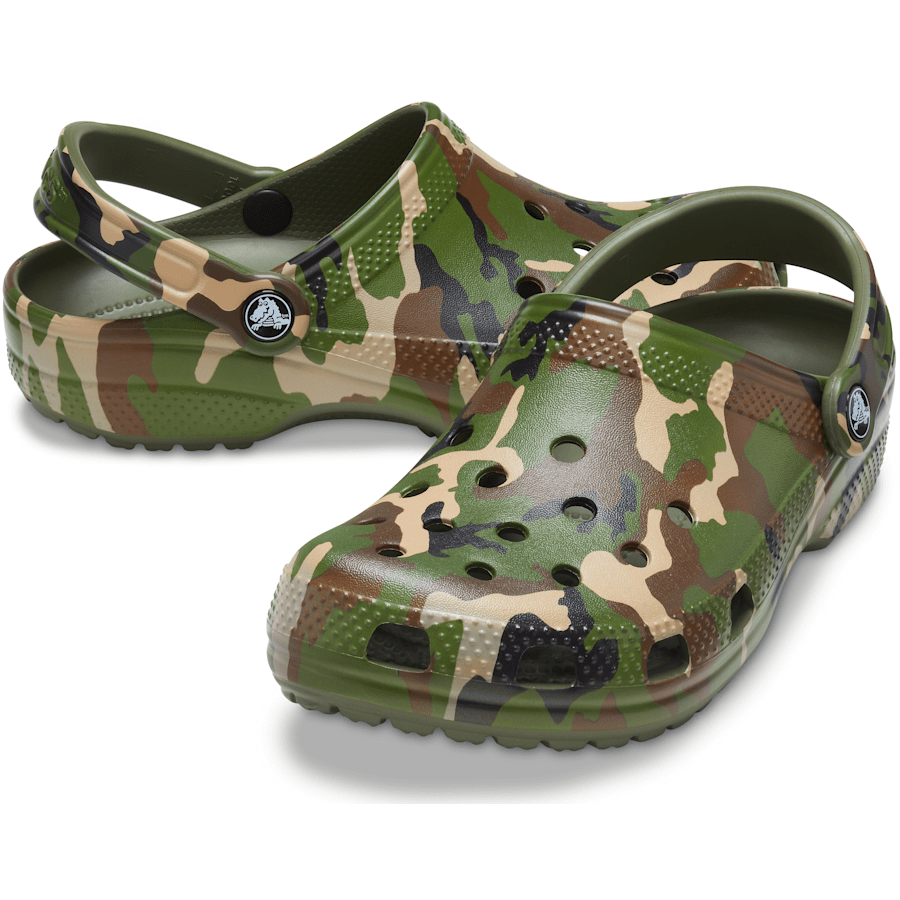 Color Classic Printed Camo Clog - Pair - Crocs