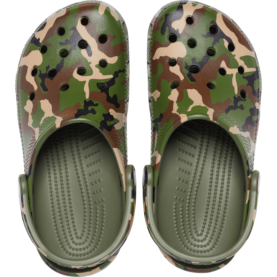 Color Classic Printed Camo Clog - Top - Crocs