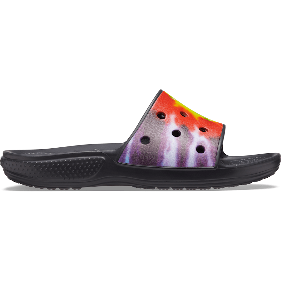 Classic Crocs Tie-Dye Graphic Slide