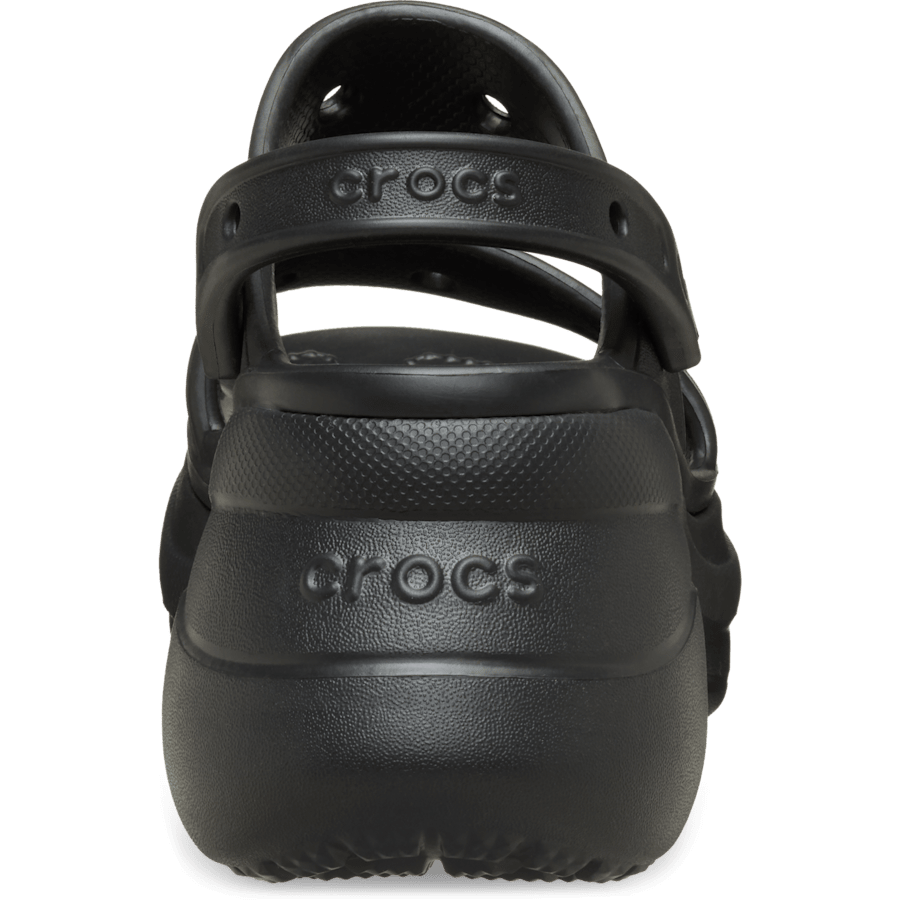 Black Women's Crocs Classic Bae Sandal - Back - Crocs
