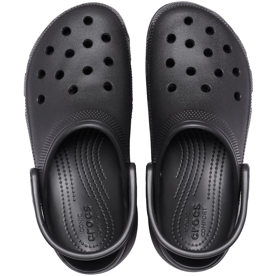 Black Women's Classic Platform Clog - Top - Crocs