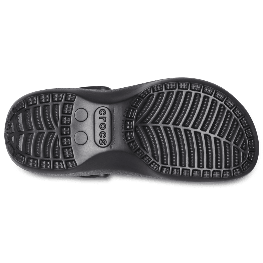 Black Women's Classic Platform Clog - Bottom - Crocs