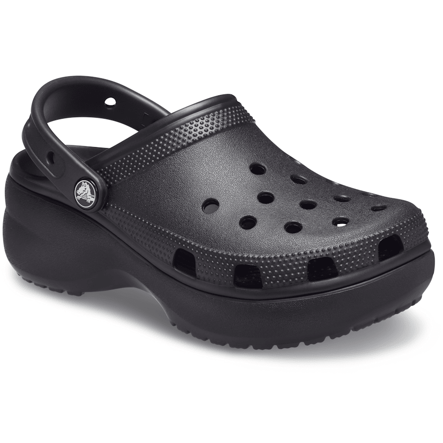 Black Women's Classic Platform Clog - Front - Crocs
