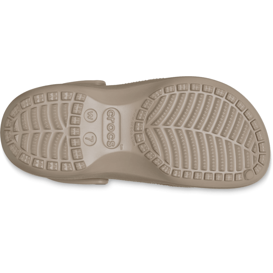 Crocs Women's Classic Platform Clog — Taupe