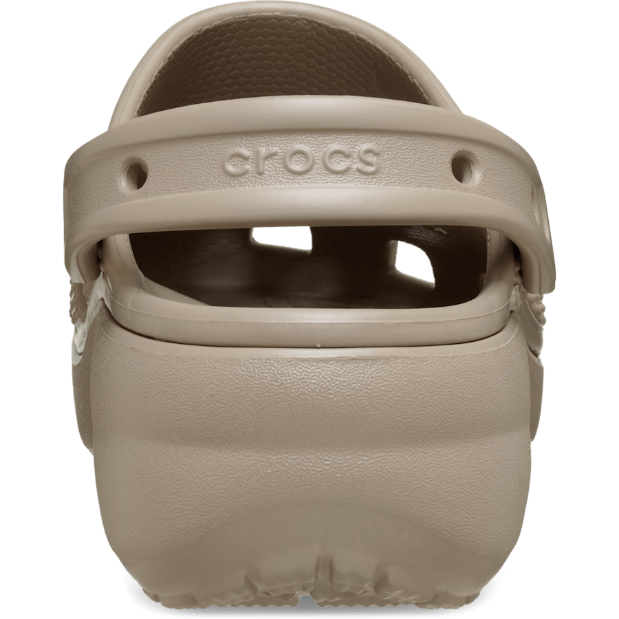 Crocs Women's Classic Platform Clog — Taupe