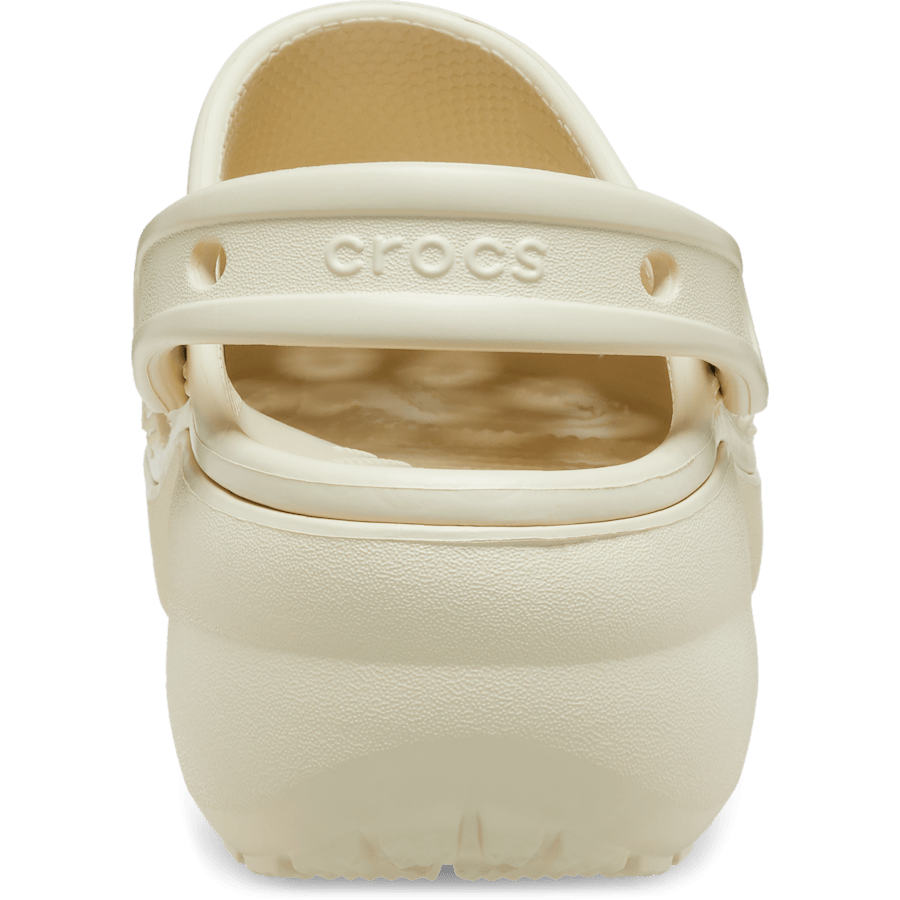 Bone Women's Classic Platform Clog - Back - Crocs