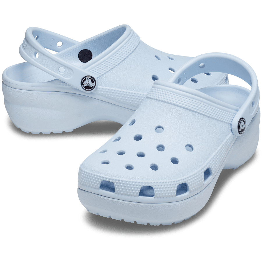 Mineral Blue Women's Classic Platform Clog - Pair - Crocs