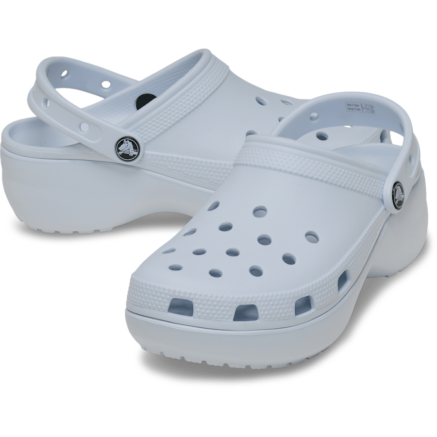 Glace du ciel Sabots plateforme classiques pour femmes - Paire - Crocs