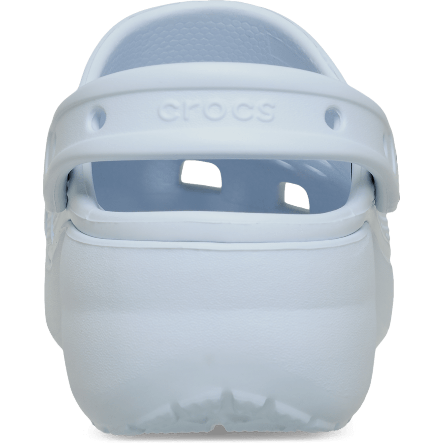 Glace du ciel Sabots plateforme classiques pour femmes - Arrière - Crocs