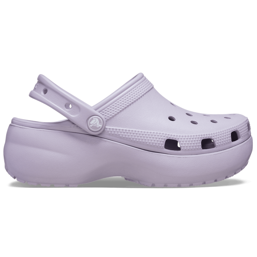 Mauve Mist Women's Classic Platform Clog - Side - Crocs