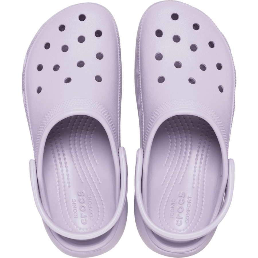 Mauve Mist Women's Classic Platform Clog - Top - Crocs
