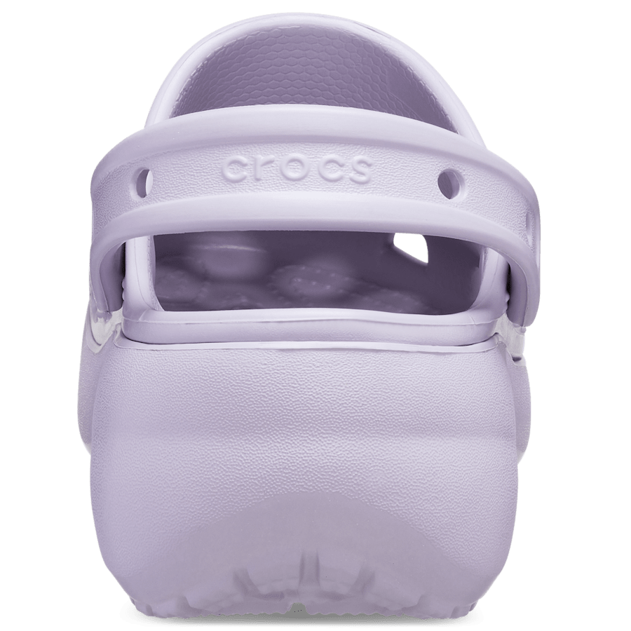 Mauve Mist Women's Classic Platform Clog - Back - Crocs