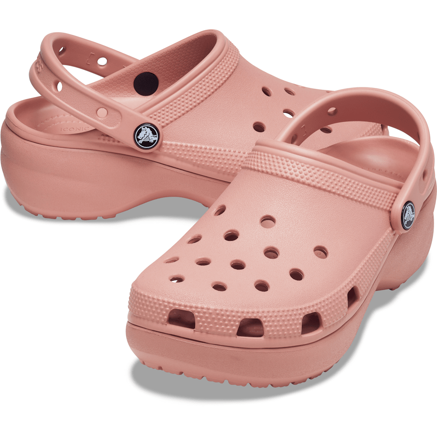 Pale Blush Women's Classic Platform Clog - Pair - Crocs