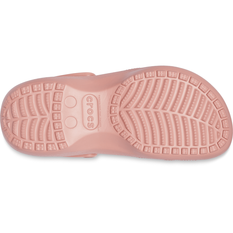 Pale Blush Women's Classic Platform Clog - Bottom - Crocs